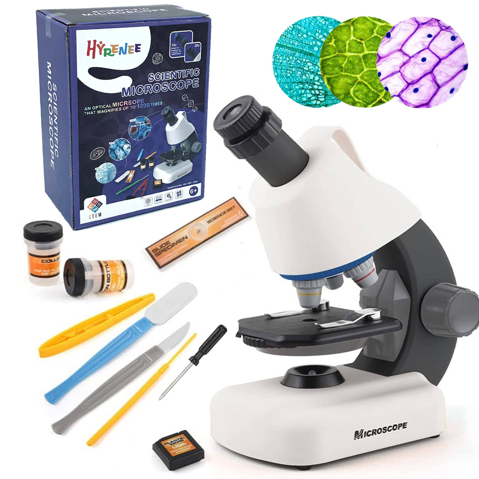 Microscope for Kids(White)