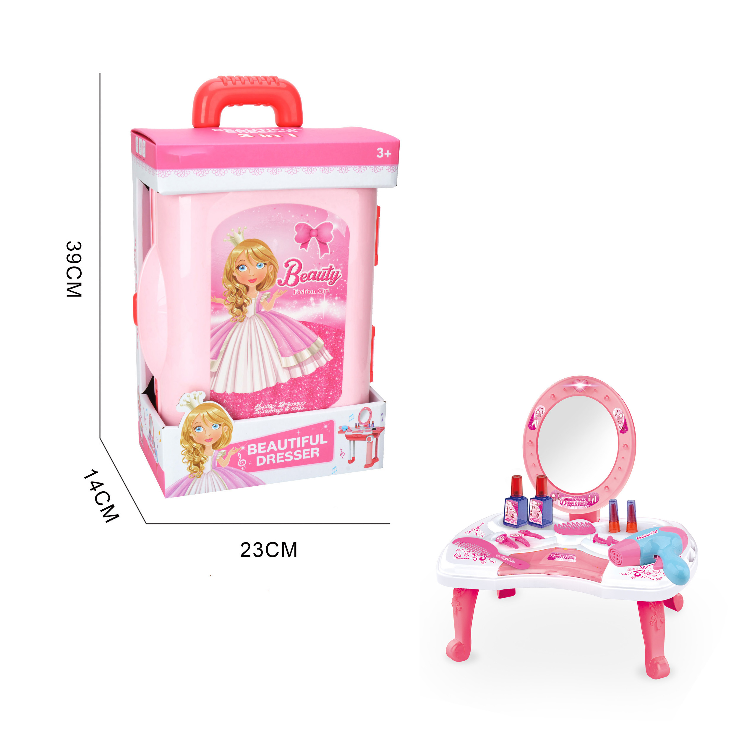 Accessory suitcase set